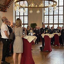 Beim Ehrenabend im Alten Rathaussaal