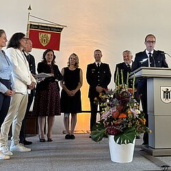 Beim Ehrenabend im Alten Rathaussaal