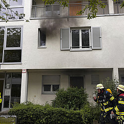 Akkustaubsauger in Brand